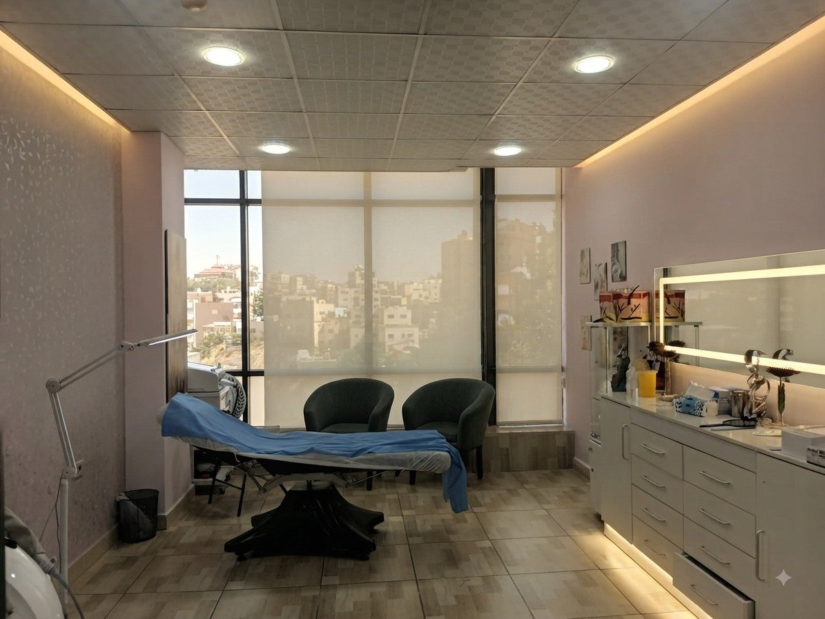 عيادة وقاعة العناية بالبشرة والتجميل العلاجي